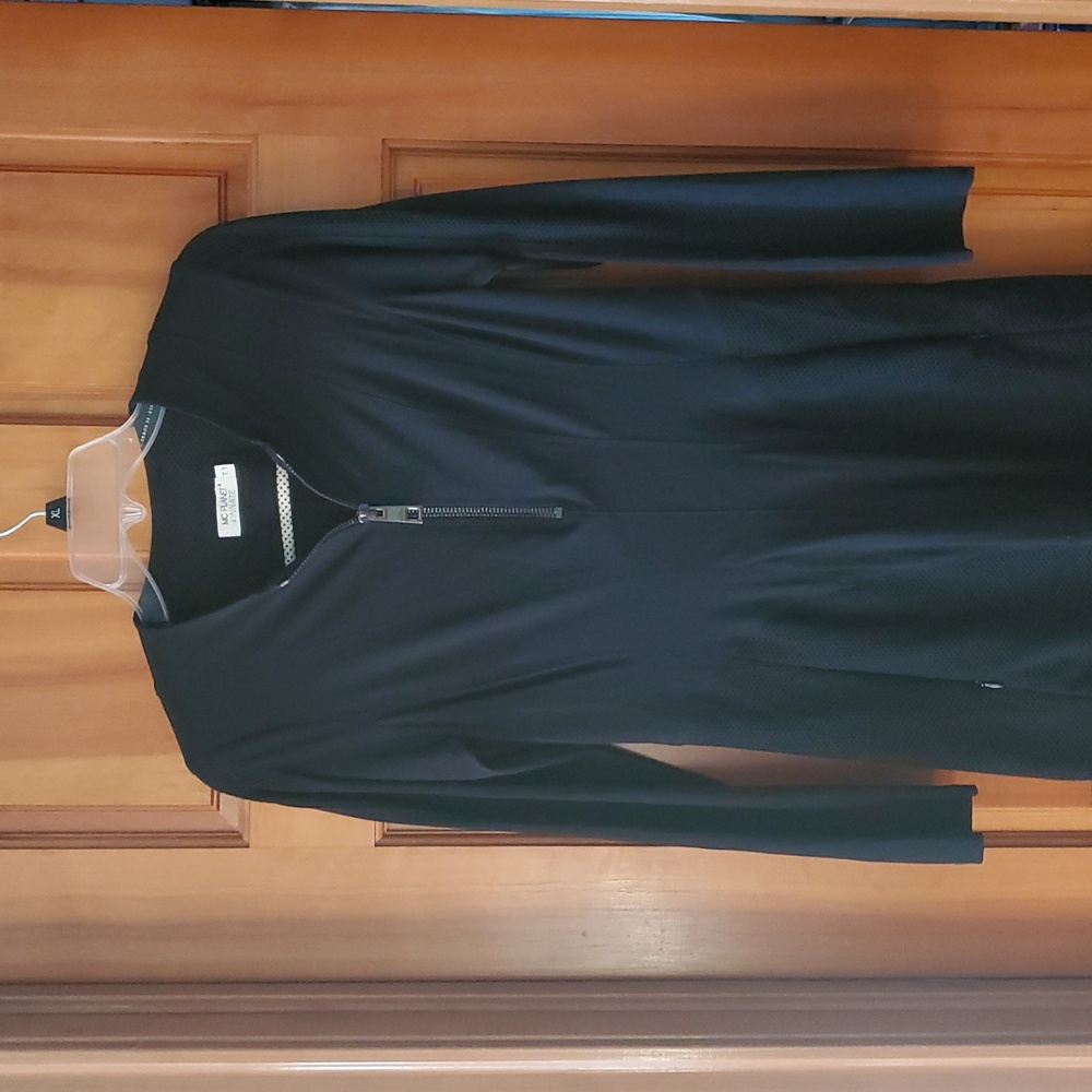 MC‎ Planet By Innate Black Long Sleeve Stretchy Dress Size T.1 - Picture 9 of 10